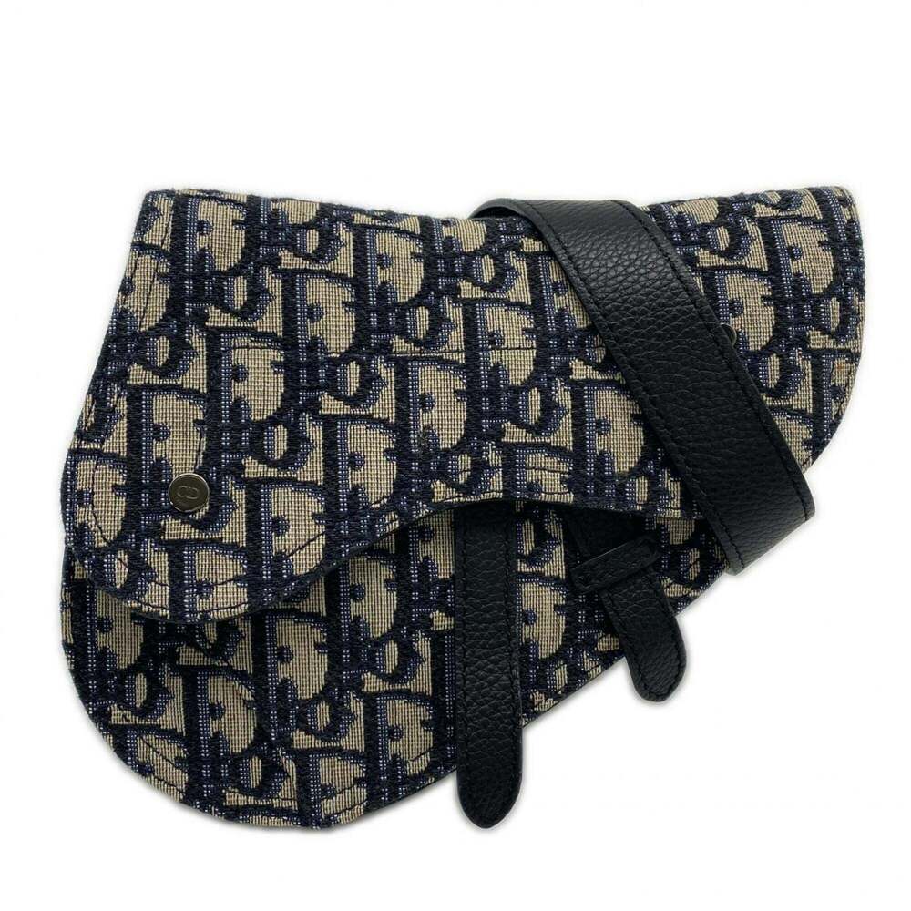 CHRISTIAN DIOR Gray Shoulder Bag